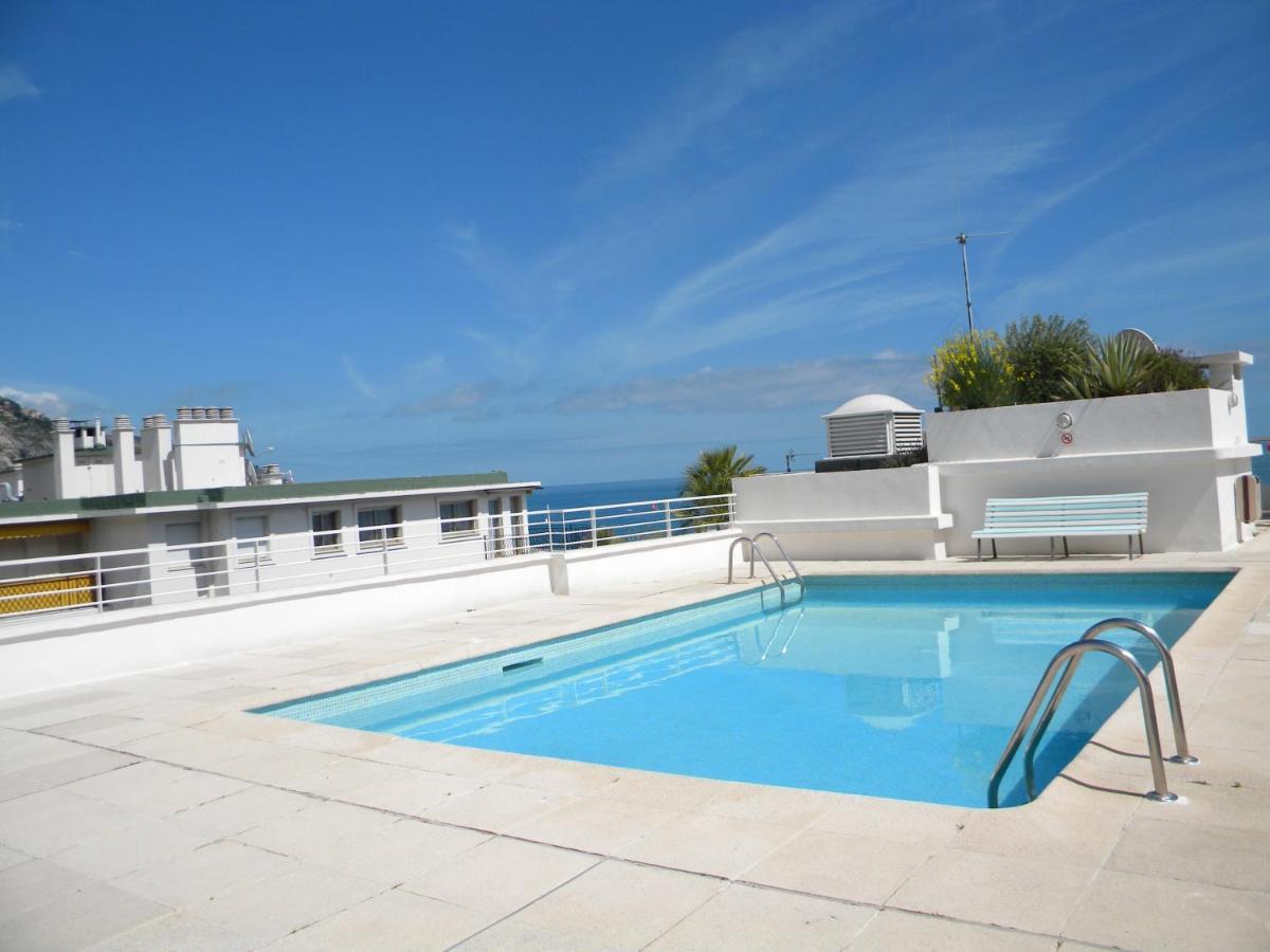App Le Rocazur Avec Piscine Et Parking En Bord De Mer A 500M Du Centre Ville Menton Kültér fotó